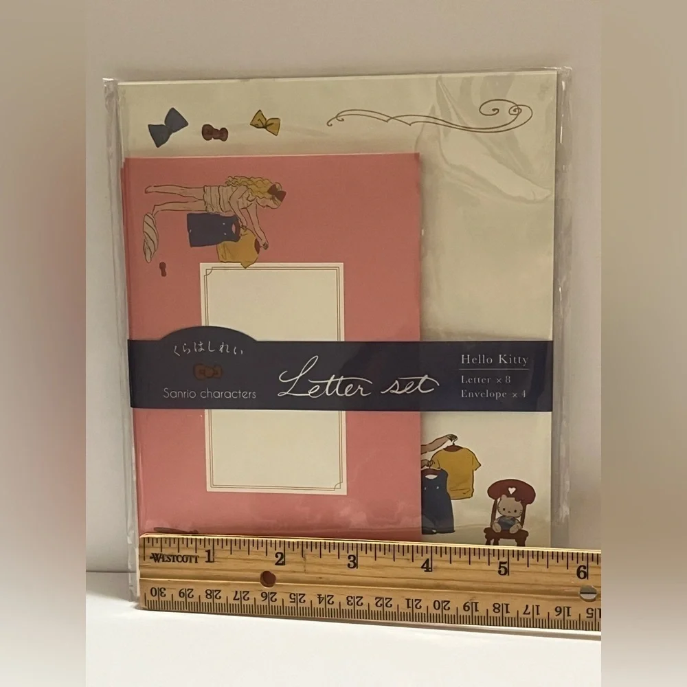 Hello Kitty x Kurahashi Rei Collaboration Letter Set